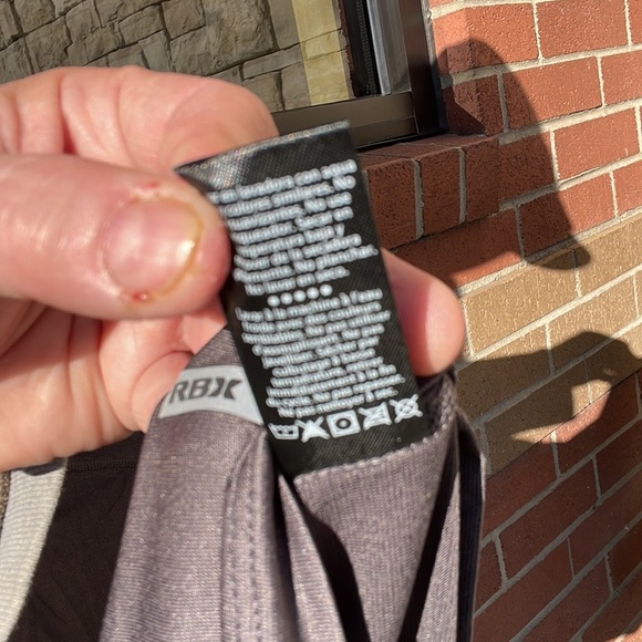 NWT Reebok RBX Performance X-TRAIN Active dark Gray Short Sleeves Tee X-DRI S - Picture 10 of 10